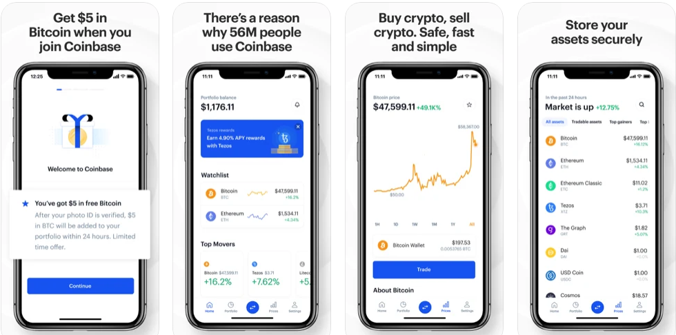 COINBASE IS EASY TO USE !
