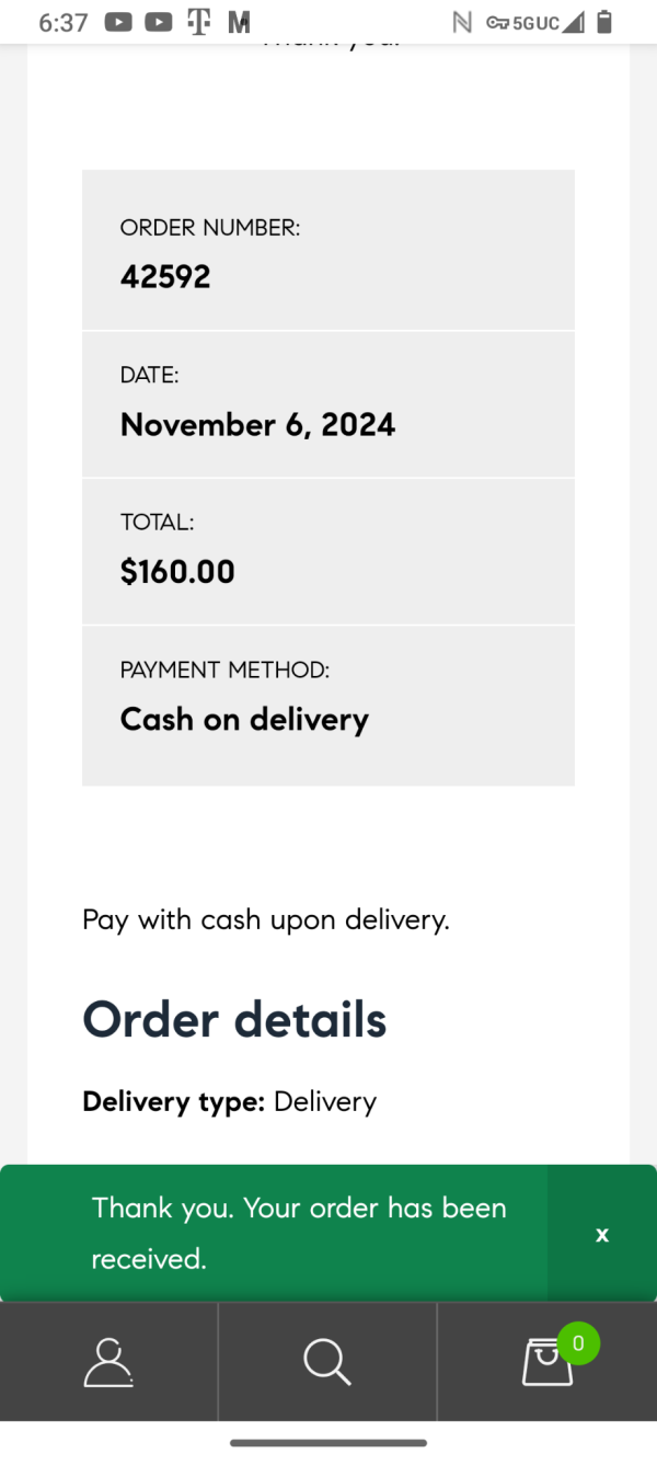 Did My Order Go Through????